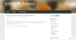 Desktop Screenshot of abinjaik.com